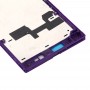 წინა საბინაო LCD ჩარჩო Bezel Plate for Sony Xperia Z Ultra / XL39h / C6802 (Purple)