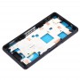 Front Housing LCD Frame Bezel Plate for Sony Xperia Z3 Compact / D5803 / D5833(Black)