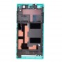 Front Housing  with Adhesive for Sony Xperia C3(Green)
