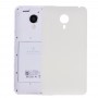 Batterie-rückseitige Abdeckung für Meizu MX4 (weiß)