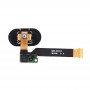 Pulsante Home Flex Cable con identificazione delle impronte digitali per il Meizu MX-5 (nero)