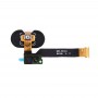 Botón Inicio Flex Cable con identificación de huellas dactilares para el Meizu MX-5 (blanco)