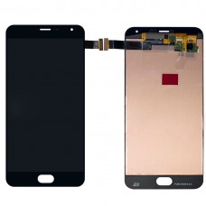 מסך LCD ו Digitizer מלא עצרת עבור Meizu 5 Pro (שחור)