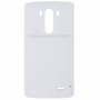 Couverture arrière pour LG G3 / D855 / VS985 / D830 (Blanc)