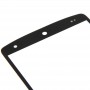 Ekran o wysokiej jakości szklany obiektyw przednia zewnętrzna dla LG Nexus 5 / D820 / D821 (czarny)
