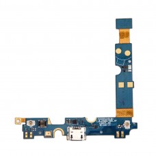 USB מחבר טעינה נמל Flex Cable & מיקרופון Flex כבל עבור LG Optimus F6 / D500 / D505 תג