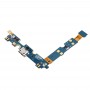 USB-laddningsanslutning Port Flex Cable & Microphone Flex-kabel för LG Optimus F6 / D500 / D505