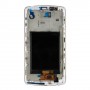 Wyświetlacz LCD + panel dotykowy Ramka LG G3 / D850 / D851 / D855 / VS985 (biały)