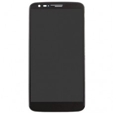 Wyświetlacz LCD + panel dotykowy z ramą dla LG Optimus G2 / LS980 / VS980 (czarny) 
