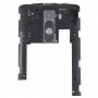 Placa trasera del panel de alojamiento de lente de cámara para LG G3 / d855 (Negro)