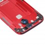 Retour couvercle du boîtier pour HTC One M8 (Rouge)