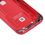 Tillbaka House Cover för HTC One M8 (röd)
