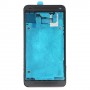 წინა საბინაო LCD ჩარჩო Bezel Plate for HTC One M7 / 801e (Black)