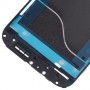 Face avant du boîtier Plate Bezel Frame LCD pour HTC One M8 (Noir)