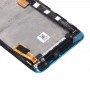 LCD Display + Touch პანელი Frame for HTC One M7 / 801e (Blue)