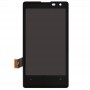 LCD-skärm + pekskärm för Nokia Lumia 1020