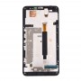 ЖК-дисплей + Сенсорная панель с рамкой для Nokia Lumia 1320 (черный)