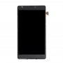Wyświetlacz LCD + panelem dotykowym z ramą dla Nokia Lumia 1520 (czarny)