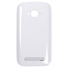 Original-Gehäuse-Batterie-rückseitige Abdeckung + seitliche Taste für Nokia 710 (weiß)