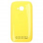 Original-Gehäuse-Batterie-rückseitige Abdeckung + seitliche Taste für Nokia 710 (Gelb)