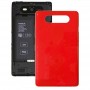 Originál Kryt baterie Zadní kryt + boční tlačítko pro Nokia Lumia 820 (červená)