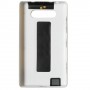 Oryginalna Obudowa baterii Przycisk Back Cover + boczny do Nokia Lumia 820 (biały)