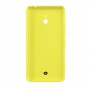 Pulsante Cover di copertura posteriore della batteria + laterale per Nokia Lumia 1320 (giallo)