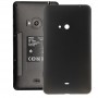 para Nokia Lumia 625 original de la cubierta de la batería de la contraportada con el botón lateral (Negro)