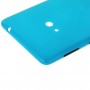 Copertura posteriore Cover di batteria con il tasto laterale per Nokia Lumia 625 (blu)