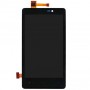 LCD kijelző + érintőpanel kerettel Nokia Lumia 820