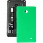 Eredeti Műanyag Battery Back Cover + Side gomb Nokia X (zöld)