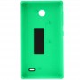 Originale pulsante di plastica copertura posteriore della batteria + Side per Nokia X (verde)
