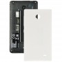 Original Plastic Battery Back Cover + Side Button For Nokia X (White)