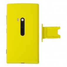 Original Back Cover + SIM Card Tray for Nokia Lumia 920(Yellow)