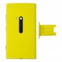 Original-rückseitige Abdeckung + SIM-Karten-Behälter für Nokia Lumia 920 (Gelb)