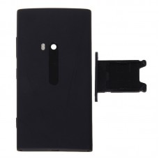 Original-rückseitige Abdeckung + SIM-Karten-Behälter für Nokia Lumia 920 (schwarz)