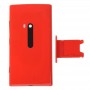 כריכה האחורית + SIM מקורה מגש כרטיס עבור נוקיה Lumia 920 (אדום)