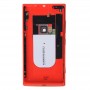 La copertura posteriore originale + vassoio di carta di SIM per Nokia Lumia 920 (Red)