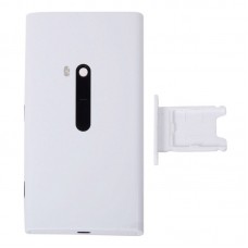 Original-rückseitige Abdeckung + SIM-Karten-Behälter für Nokia Lumia 920 (weiß)