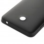 Original Cover-Rückseite (mattierte Oberfläche) für Nokia Lumia 630 (Schwarz)