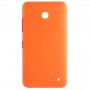 Оригінальна задня обкладинка (Матова поверхня) для Nokia Lumia 630 (помаранчевий)