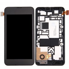 LCD显示屏+触摸屏与框架诺基亚Lumia 530（黑色）