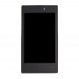 LCD-Display + Touch Panel mit Rahmen für Nokia Lumia 520 (Schwarz)
