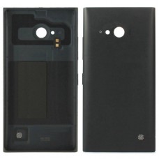 Batería cubierta trasera para Nokia Lumia 730 (Negro)