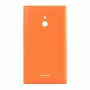 Baterie zadní kryt pro Nokia XL (oranžová)