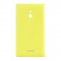 Akun takakansi Nokia XL (keltainen)