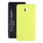 Batterie-rückseitige Abdeckung für Nokia Lumia 630 (gelb-grün)