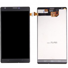 LCD екран и Digitizer Пълното събрание на Nokia Lumia 1520 (черен)