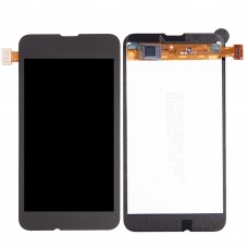 LCD-skärm och digitizer Fullständig montering för Nokia Lumia 530 (Svart)