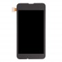 LCD ეკრანზე და Digitizer სრული ასამბლეას Nokia Lumia 530 (Black)